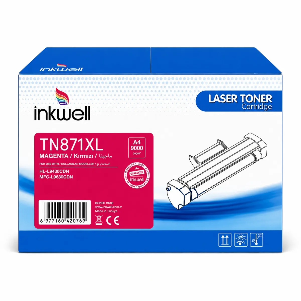MUADİL TONER (İNKWELL  BROTHER TN-871XL M ) 12K 1